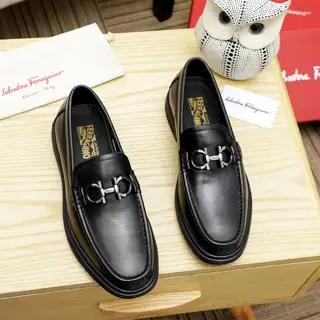 Salvatore Ferragamo casual slip-on shoes Official website original 1:1 mold