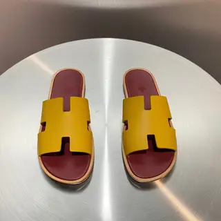 Hermès Classic H Slippers ~ High-end men’s sandals• beach shoes slippers ~ counter