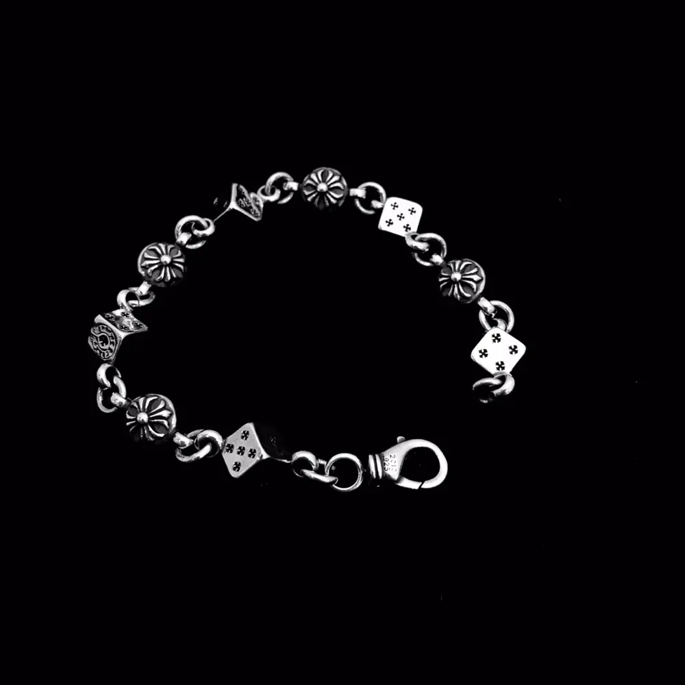 Chrome Hearts dice personality bracelet for men and women