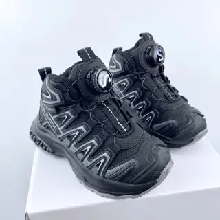 Salomon 3D mid-cut series rotating button children’s shoes