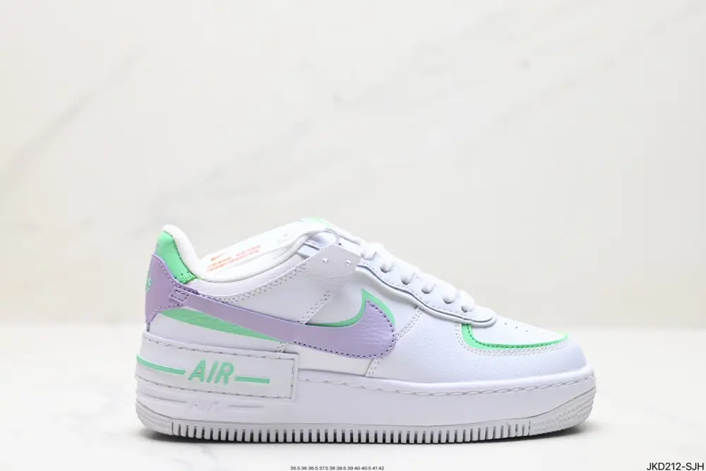 Nike W AF1 SHADOW new girl deconstructionist design Macaron Air Force One lightweight CU8591-103