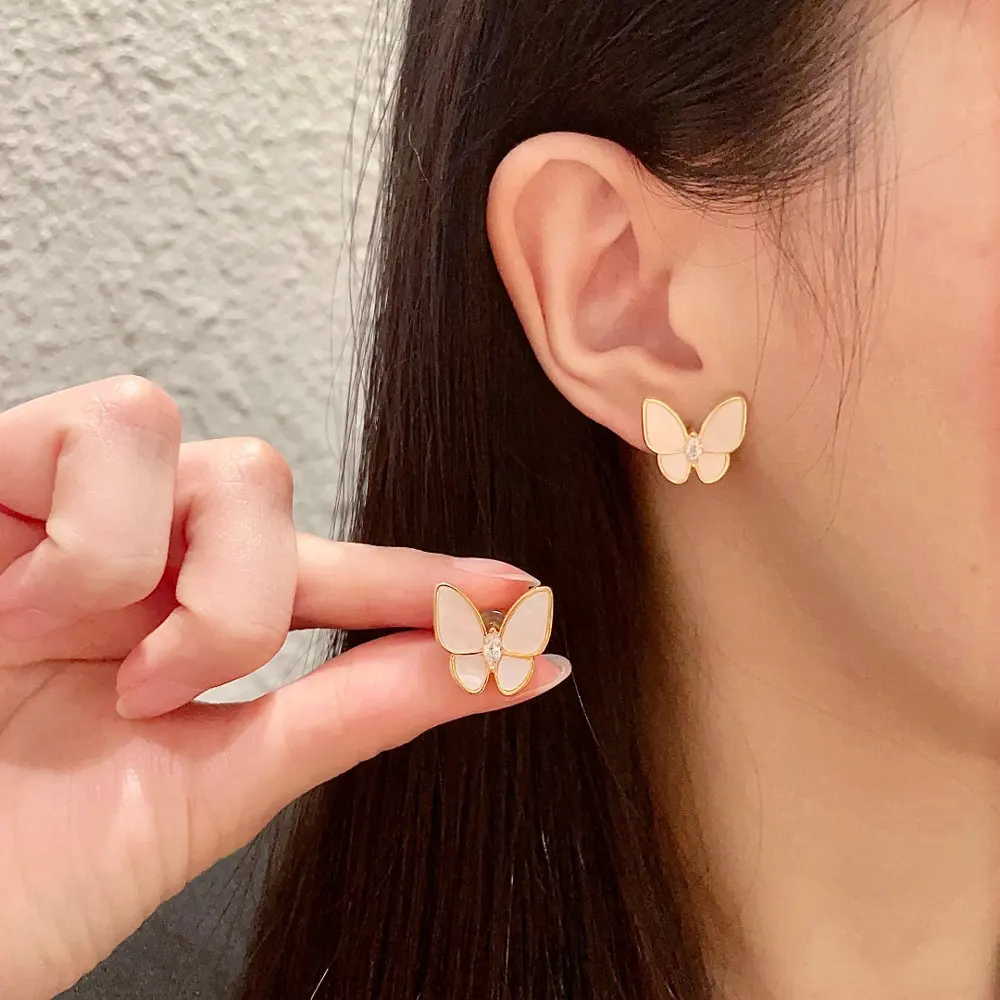 Van Cleef & Arpels butterfly earrings