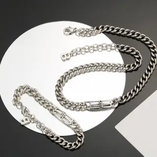Balenciaga Bracelet Necklace