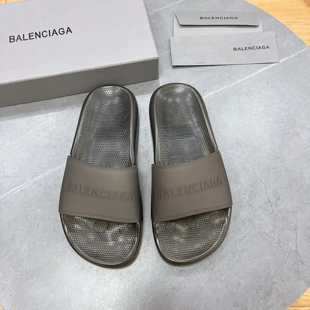 Balenciaga lazy beach slippers