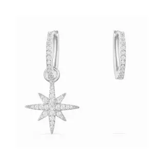 Apm monaco starburst asymmetrical earrings