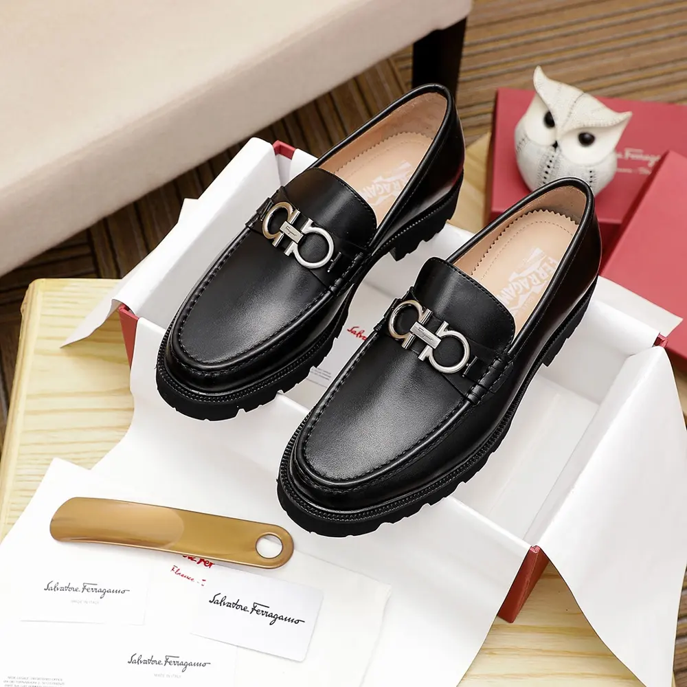 Salvatore Ferragamo fashion casual shoes Official counter 1:1 production