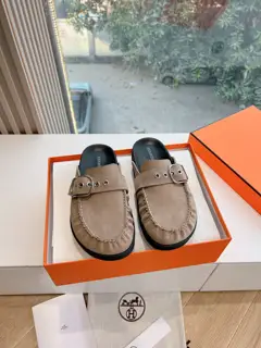 Hermès half-slippers