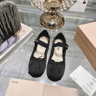 Miu Miu Miu French fairy ballet shoes