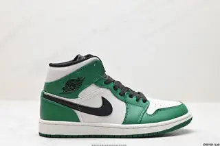 NIKE Air Jordan 1 Retro Mid AJ1 Jordan Generation Mid-top Classic Retro Culture Leisure 852542-010