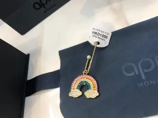 Apm monaco rainbow earrings
