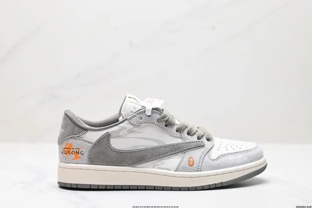 Nike AJ1 reverse hook Travis Scott x Air Jordan 1 “Reverse Mocha” AJ1 Joe 1 TS Lightning DM6688-610