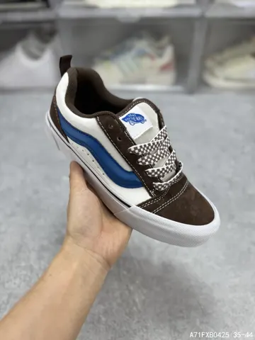 Vans Kun SKool versatile casual comfortable wear-resistant breathable low-top sneakers for