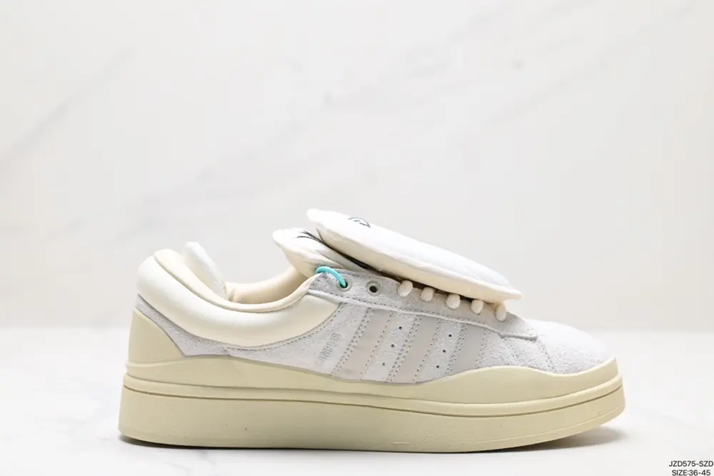 Bad Bunny x adidas originals Campus Bad Bunny Trendy Casual Non-slip Wear-resistant Sneakers FZ5823