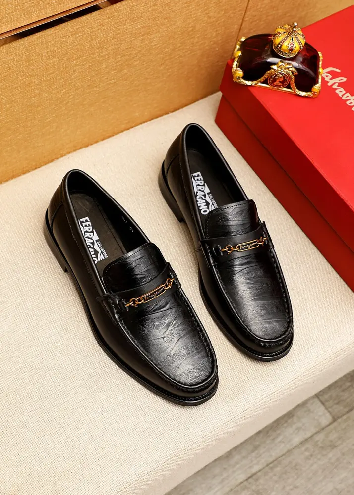 Salvatore Ferragamo casual leather shoes