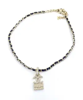 Chanel bag necklace