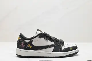 Nike AJ1 reverse hook Travis Scott x Air Jordan 1 “Reverse Mocha” AJ1 Joe 1 TS Lightning CH6336-012