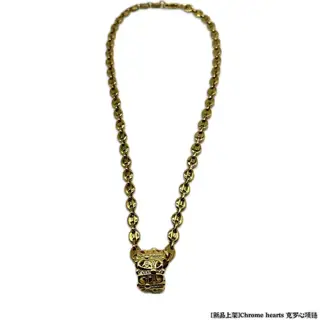 Chrome Hearts gold necklace