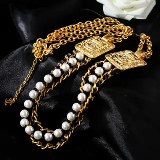 Chanel new necklace waist chain dual purpose