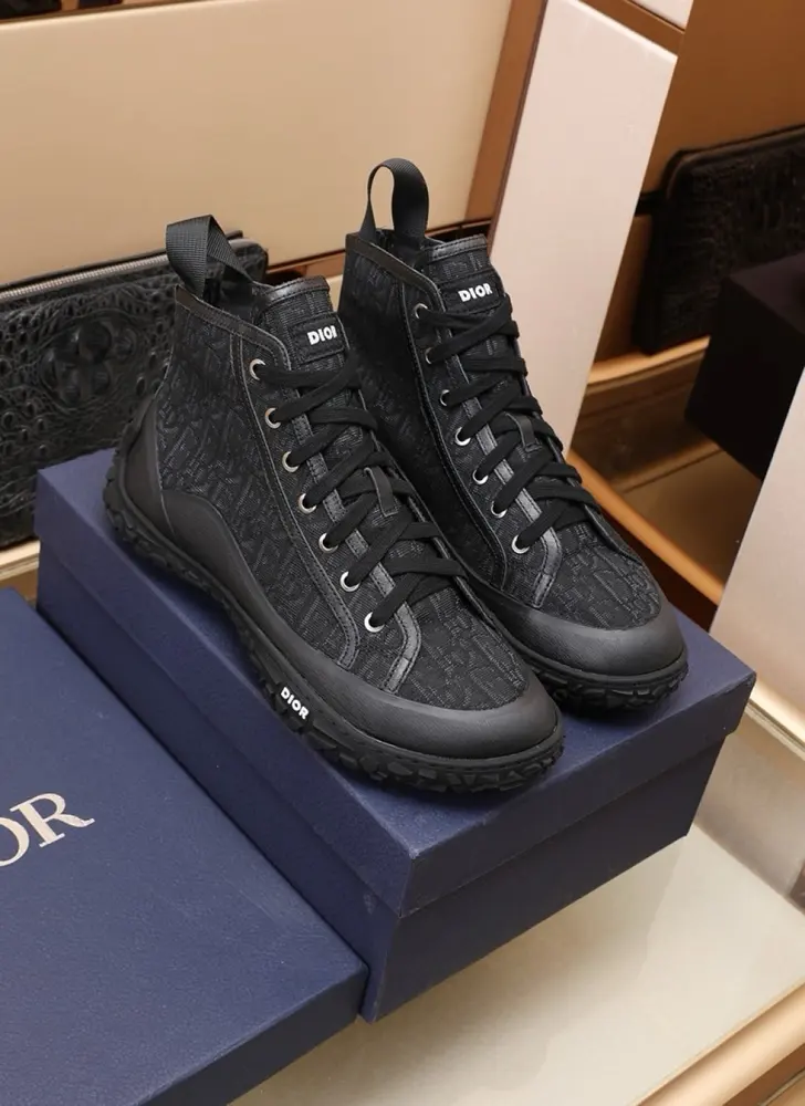 Dior high-top casual shoes
