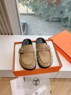 Hermès half-slippers
