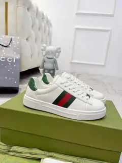 GUCCI white shoes