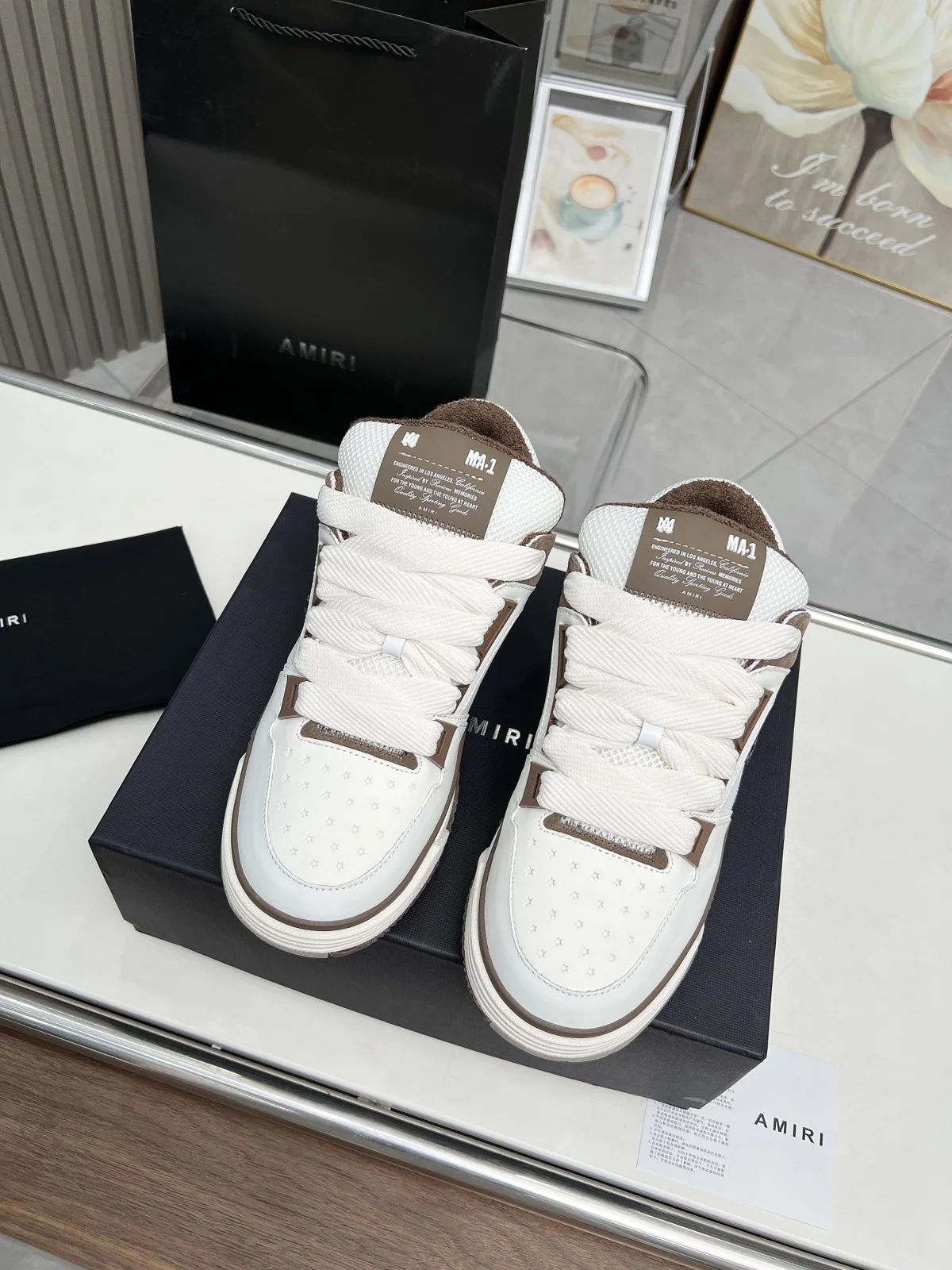 AMIRI new MA-1 loafers for couples