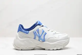 MLB Big Ball Chunky Mesh Thick-soled Daddy Series Low-top Mesh Lightweight Casual Sports 3ASHWVM46