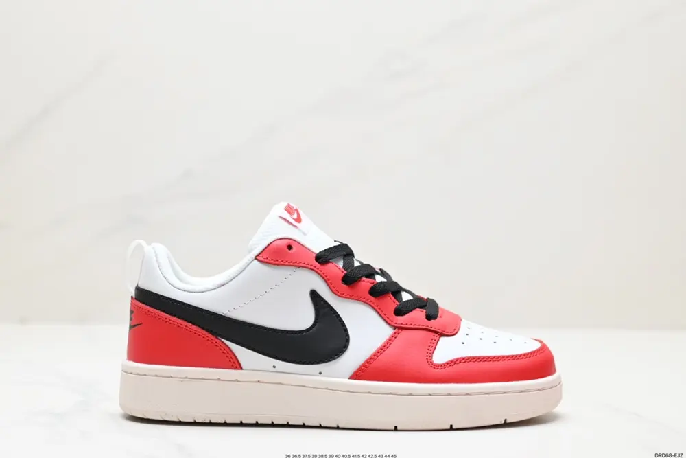 Nike Court Vision Low White Black Sneakers DZ2536-600