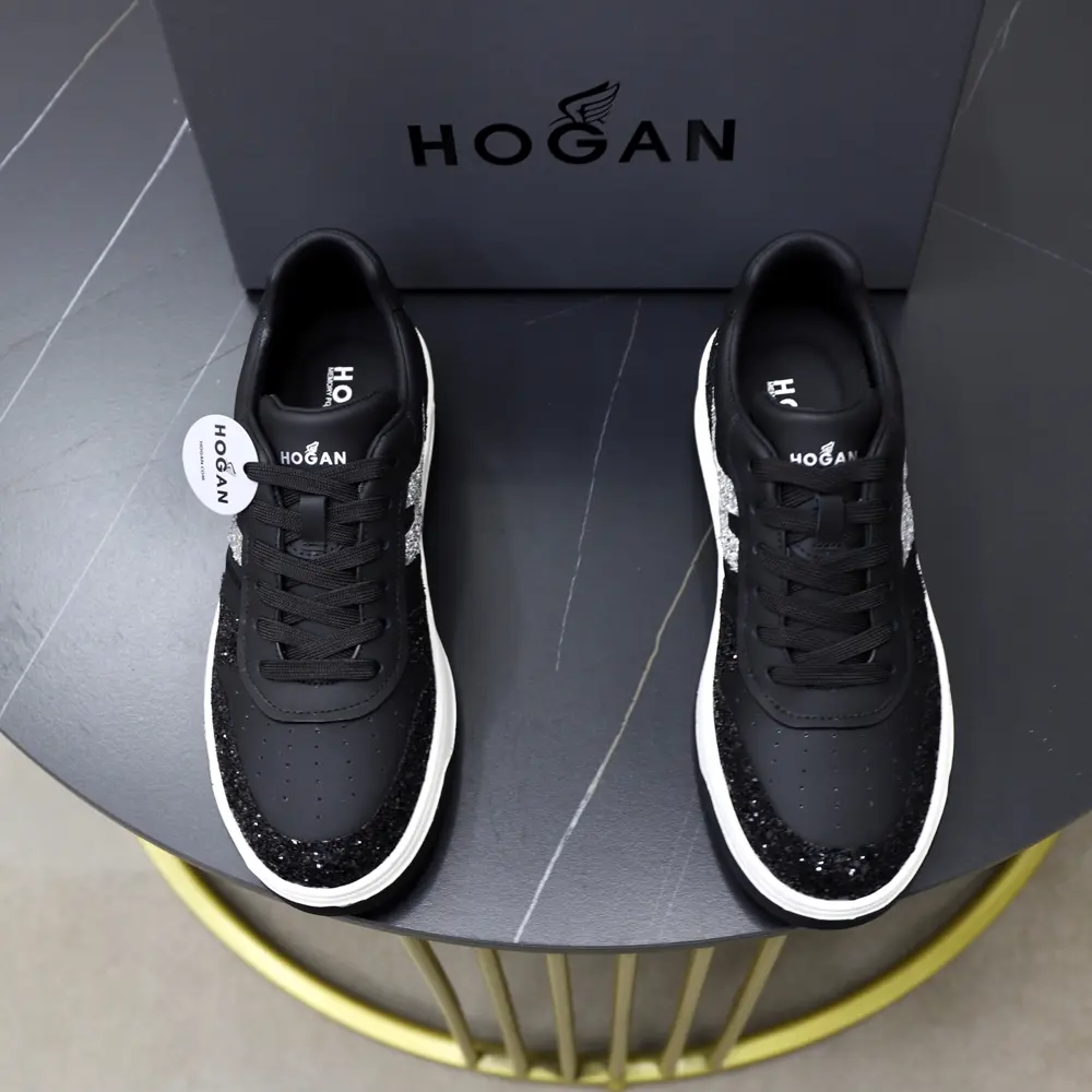 Hogan Upper: Silk calfskin