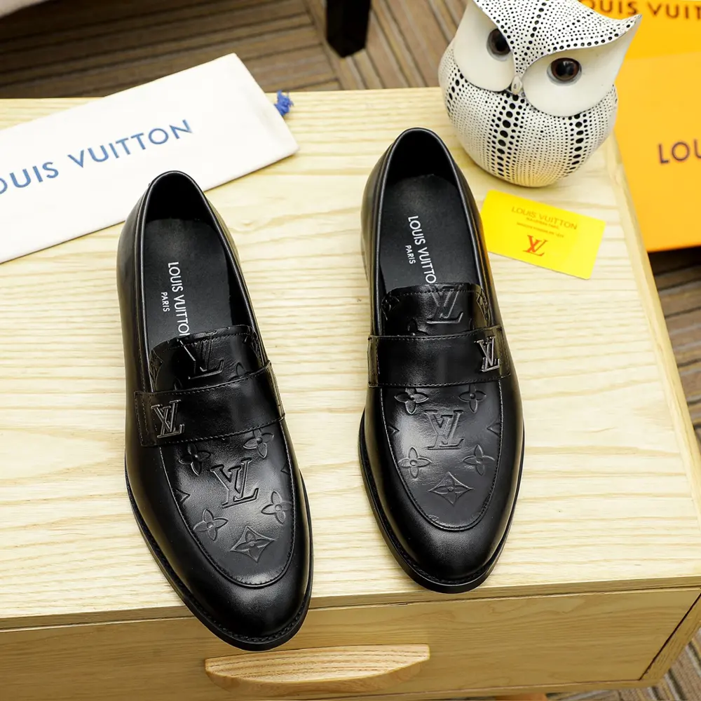 Louis Vuitton high-end business formal leather shoes