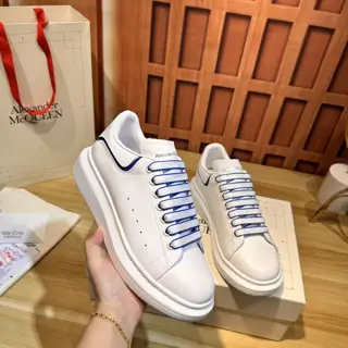 Alexander McQueen classic white shoes