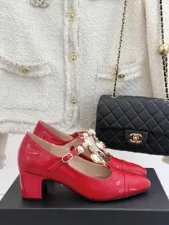 Chanel Heart Heels