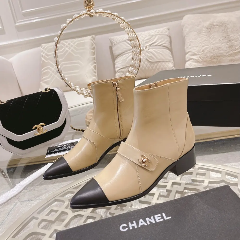 Chanel autumn and winter new ankle boots