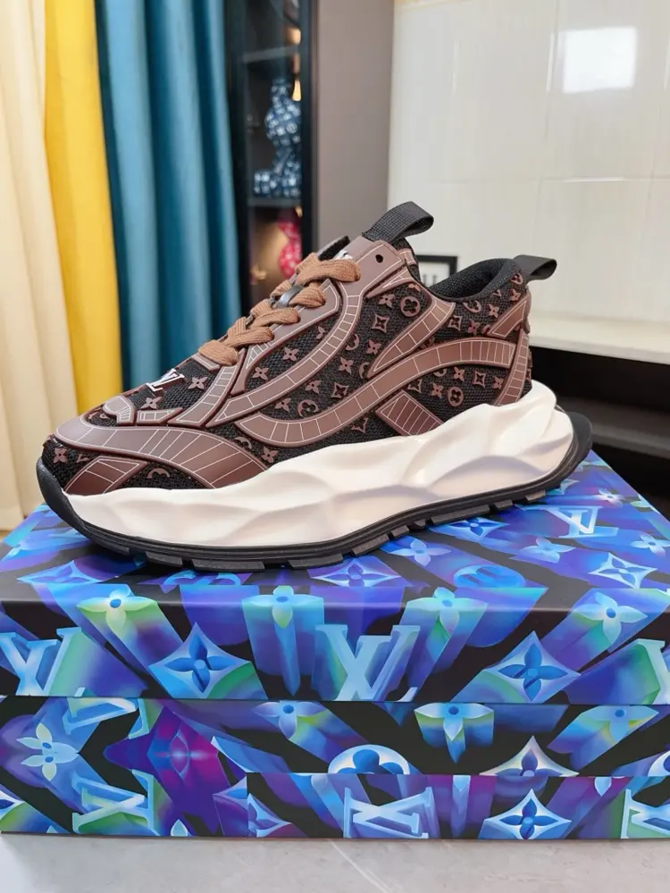 Louis Vuitton dad shoes with large soles