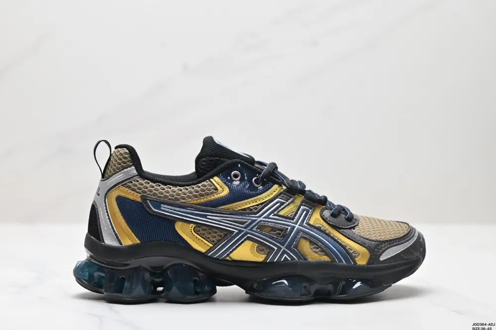 Asics Gel-Quantum Kinetic Retro Casual Sports Shoes Thick-soled Height-enhancing Daddy Shoes 1203A270-201