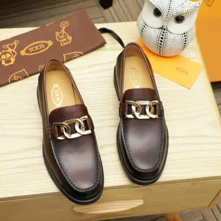 Tods classic men’s leather shoes Synchronize with the official website