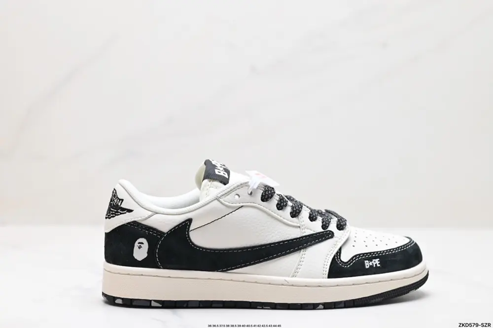 Nike AJ1 Travis Scott x Air Jordan 1 “Reverse Mocha” AJ1 Joe 1 TS Lightning Joint Inverted XY2688-106