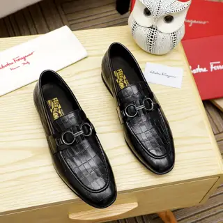 Salvatore Ferragamo new men’s casual slip-on shoes Official website original 1:1 mold