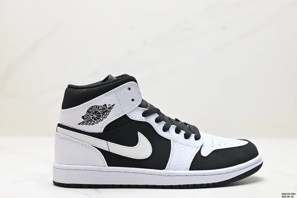 NIKE Air Jordan 1 Retro Mid AJ1 Jordan Generation Mid-top Classic Retro Culture Leisure DV0991-101