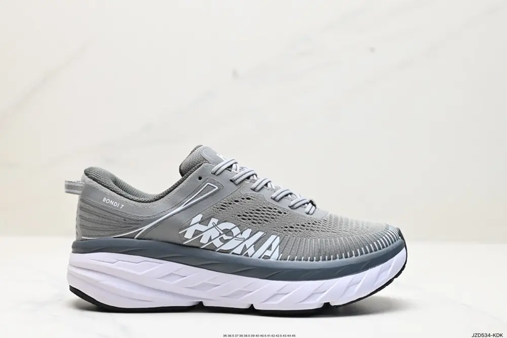 HOKA ONE W BONDI 7 Shawn Yue Same Style Functional Cushioning Running Shoes 1110518