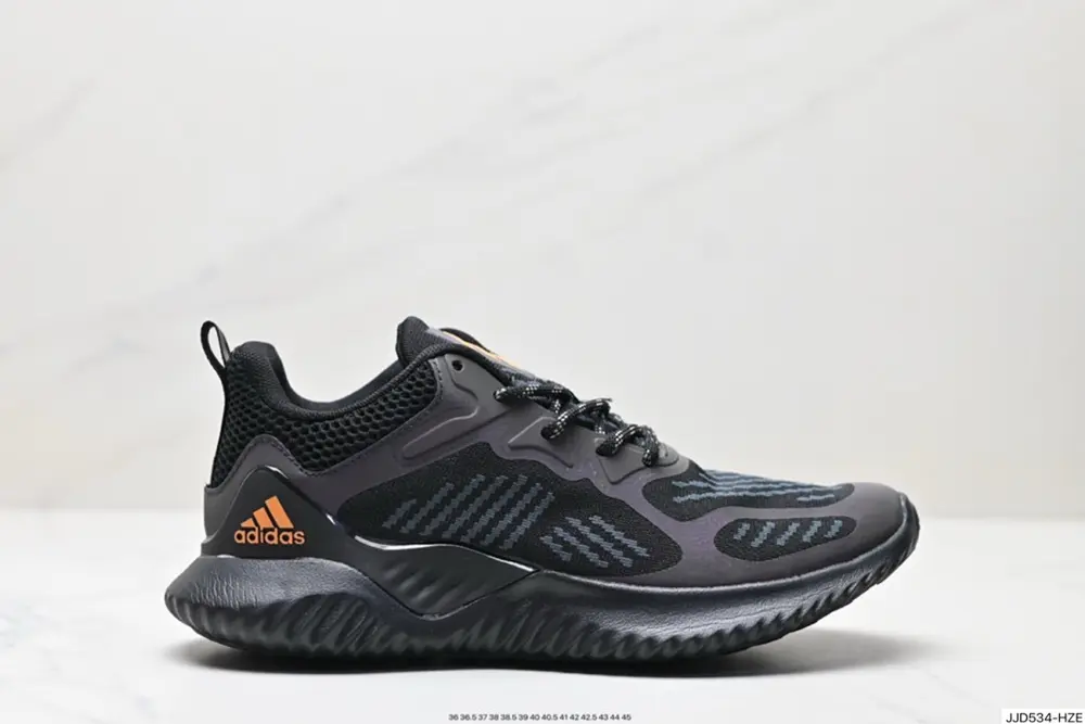 Adidas Alphabounce Alpha High Elastic Continental Shark Gill Pattern Outsole Casual Sports DB0205
