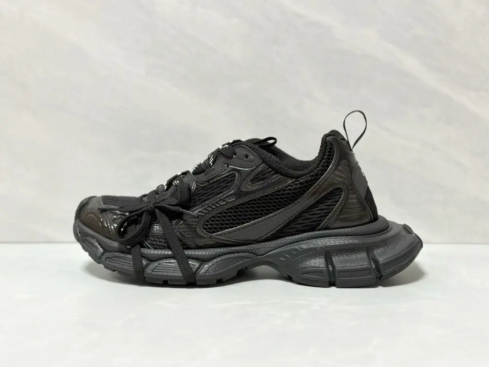 Balenciaga 3XL mesh lace-up distressed low-top dad shoes for men and women