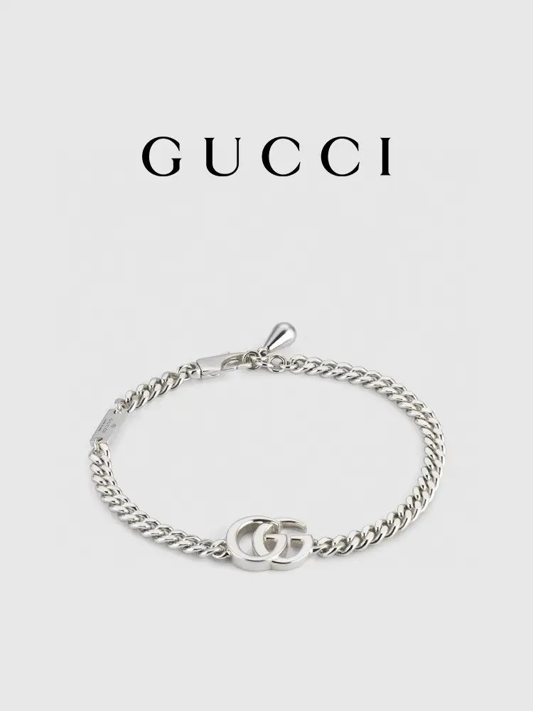 Gucci GG Marmont chain bracelet size 18-20-22