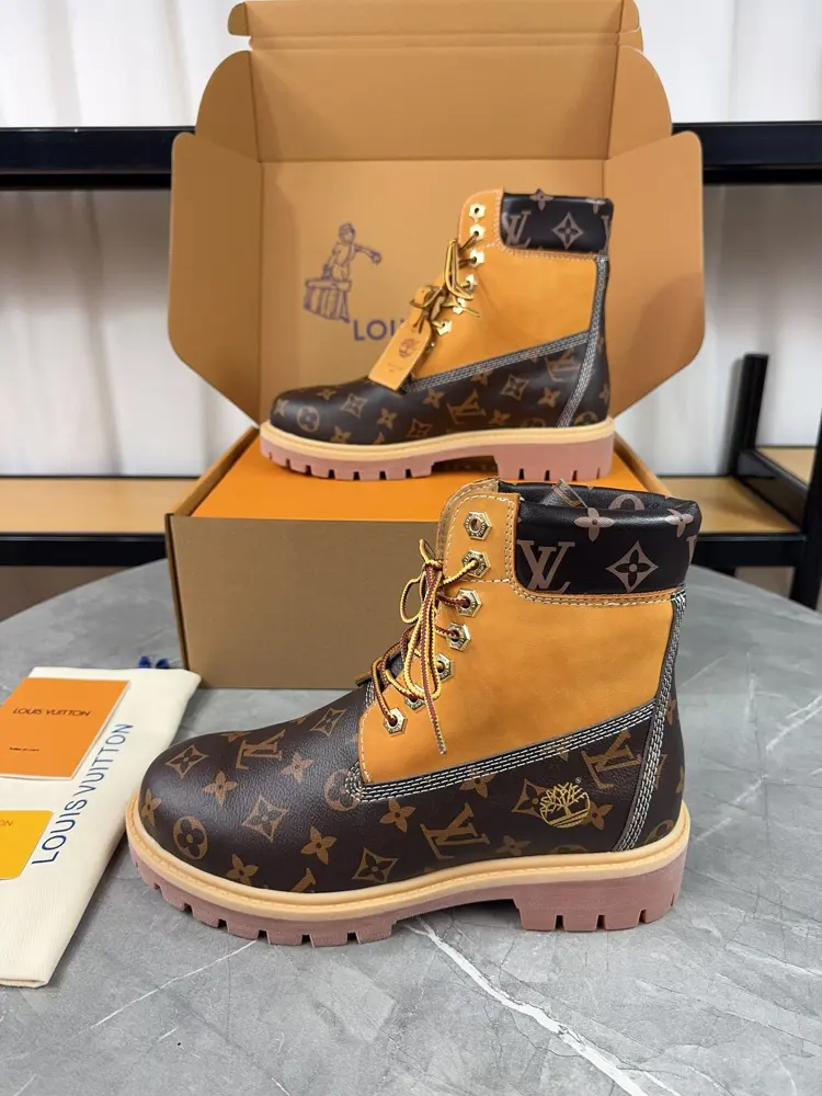 Louis Vuitton x Timberland co-branded model