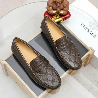 Versace new men’s casual slip-on shoes