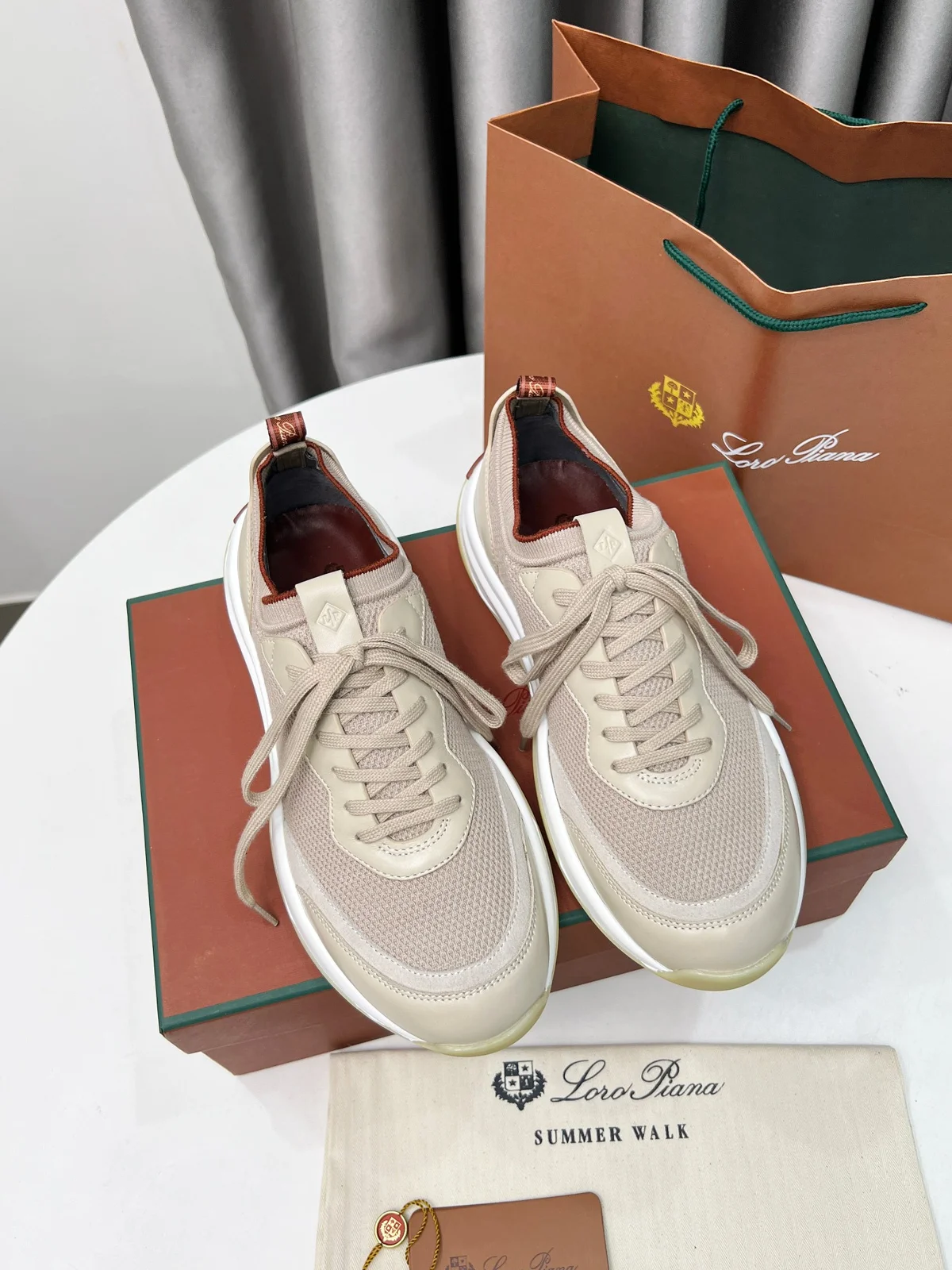 Loro piana This sneaker redefines the iconic 360LP with a modern perspective