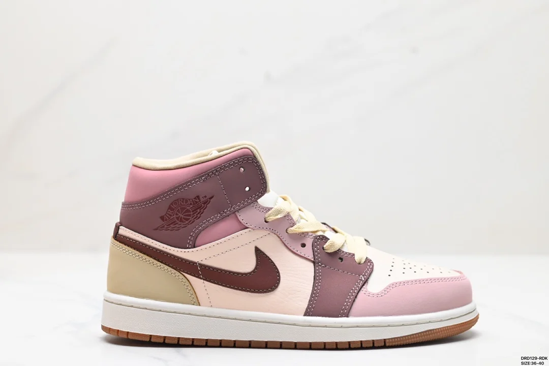 NIKE Air Jordan 1 Retro Mid AJ1 Jordan 1 Classic Retro Culture Leisure Sports Basketball DO7440-821