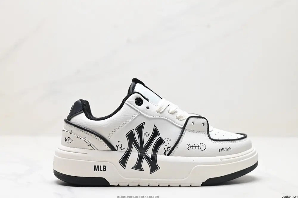 MLB Big Ball Chunky A Running Thick-soled Daddy Thick-soled Casual Sports Jogging Shoes 3ASXCA12N