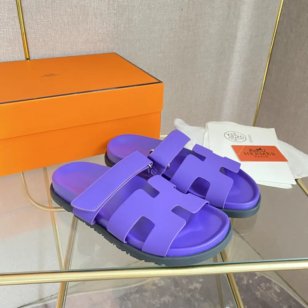 Hermès New spring and summer Laojiu sandals for men and women are coming. The same style as