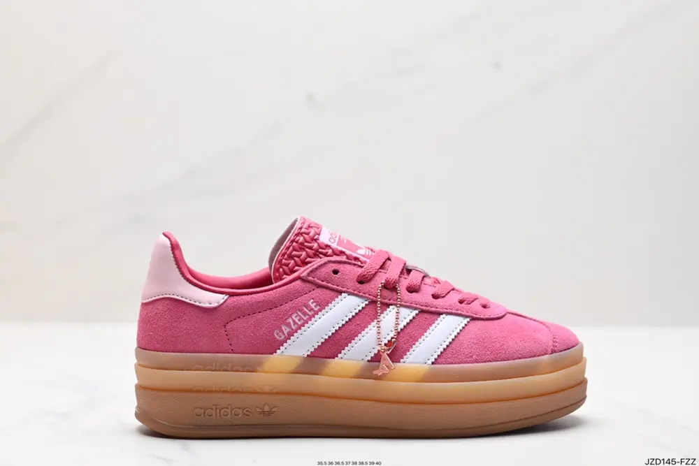Adidas Gazelle Bold w Low-top Retro All-match Casual Sports Shoes LD6997
